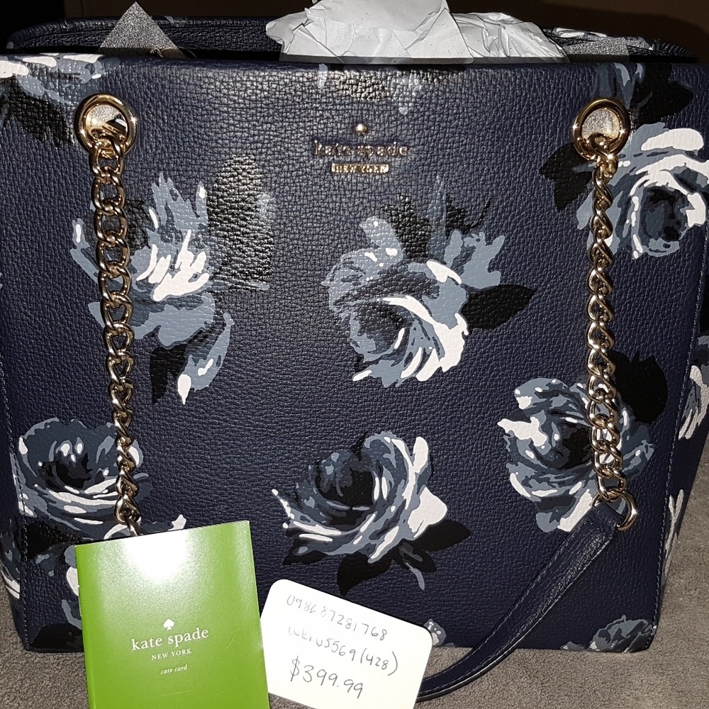 Kate Spade Midnight Rose handbag